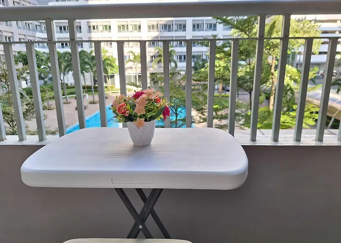 Cozy 1 Bed Unit Wifi In Grace Residences Taguig * Manila